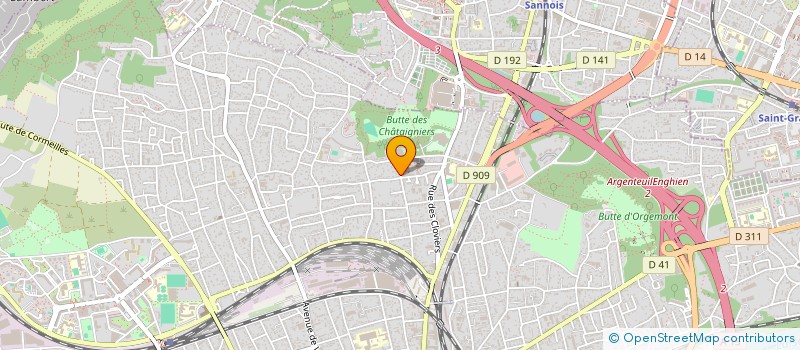 localisation de l'entreprise MONSIEUR ANDRE GOMIS  ARGENTEUIL