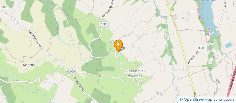 localisation de l'entreprise MONSIEUR ANDRE GONCALVES  SERRES-SAINTE-MARIE