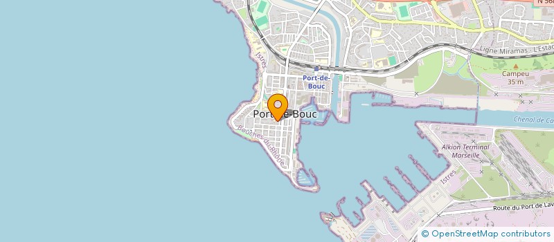 localisation de l'entreprise MONSIEUR ANDRE GORRETA  PORT-DE-BOUC