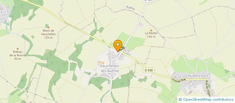 localisation de l'entreprise MONSIEUR ANDRE GOSSELLIN  VAUCHELLES-LES-AUTHIE