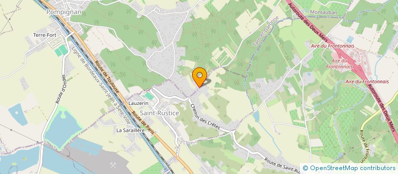 localisation de l'entreprise MONSIEUR ANDRE GOTTVALLES  DIEUPENTALE