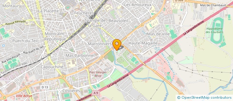 localisation de l'entreprise MONSIEUR ANDRE GOURDIALSING  NIMES