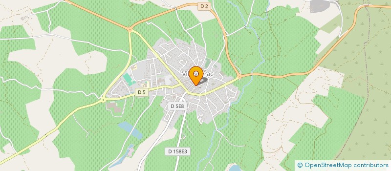 localisation de l'entreprise MONSIEUR ANDRE GRANIER à VILLEVEYRAC