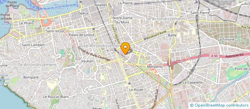 localisation de l'entreprise MONSIEUR ANDRE GRANOZIO  MARSEILLE