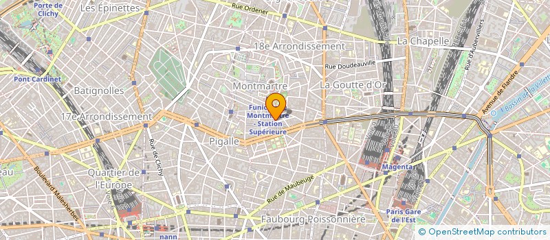 localisation de l'entreprise MONSIEUR ANDRE GRATIO  PARIS