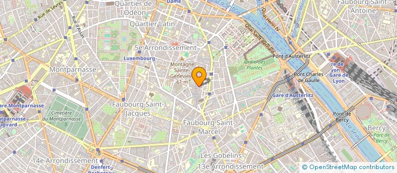 localisation de l'entreprise MONSIEUR ANDRE GREEN à PARIS
