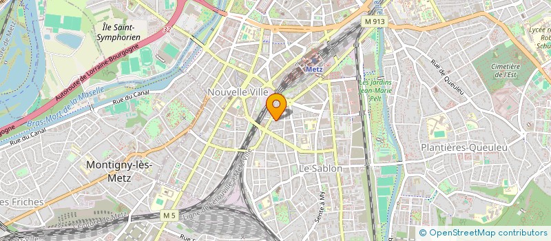 localisation de l'entreprise MONSIEUR ANDRE GREGOIRE  METZ