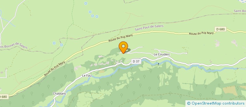 localisation de l'entreprise MONSIEUR ANDRE GRENIER à SAINT-PAUL-DE-SALERS