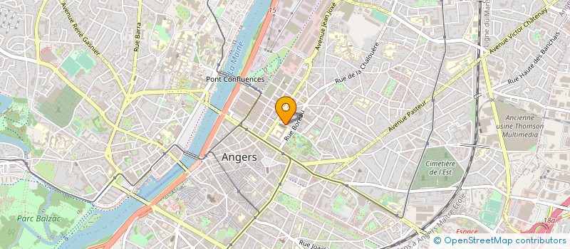 localisation de l'entreprise MONSIEUR ANDRE GRIMAUD à ANGERS