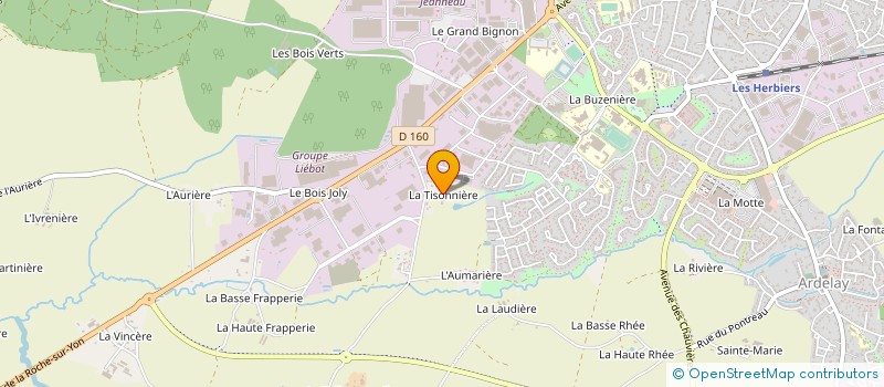 localisation de l'entreprise MONSIEUR ANDRE GROLLEAU à CHANVERRIE