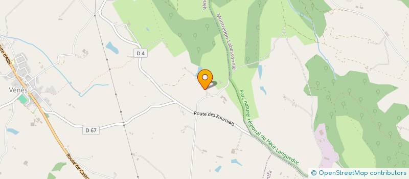 localisation de l'entreprise MONSIEUR ANDRE GROS  VENES