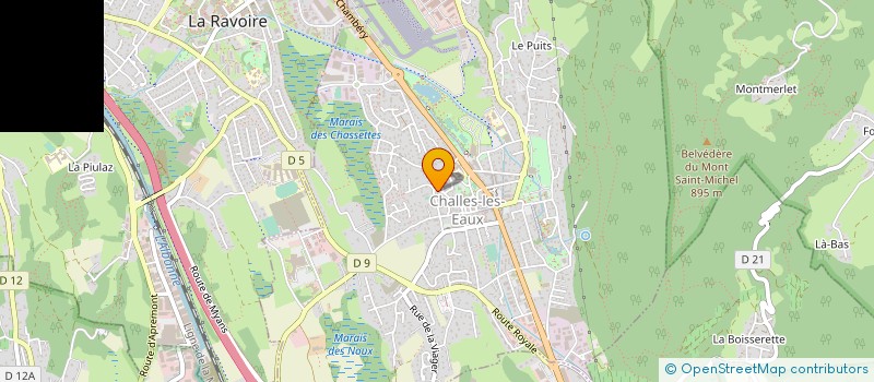 localisation de l'entreprise MONSIEUR ANDRE GROSS à CHALLES-LES-EAUX