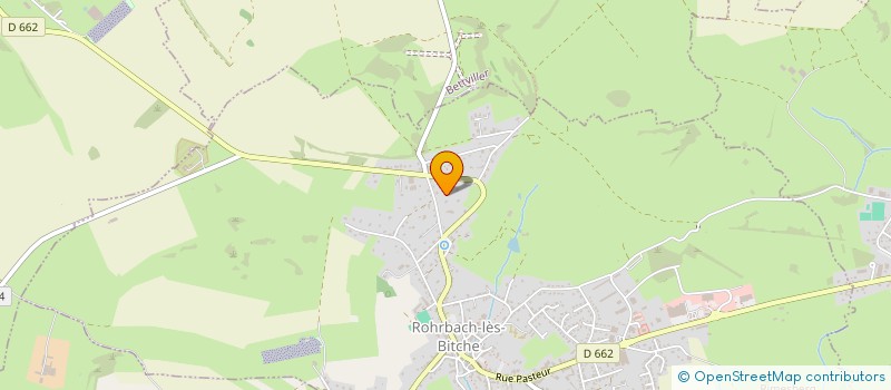 localisation de l'entreprise MONSIEUR ANDRE GROSS  ROHRBACH-LES-BITCHE