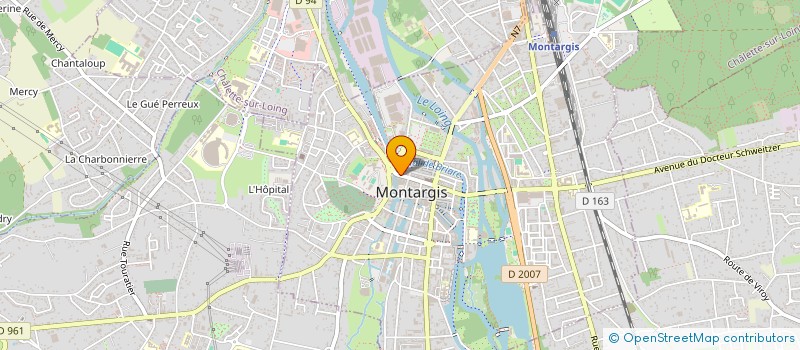 localisation de l'entreprise MONSIEUR ANDRE GRUAT à MONTARGIS
