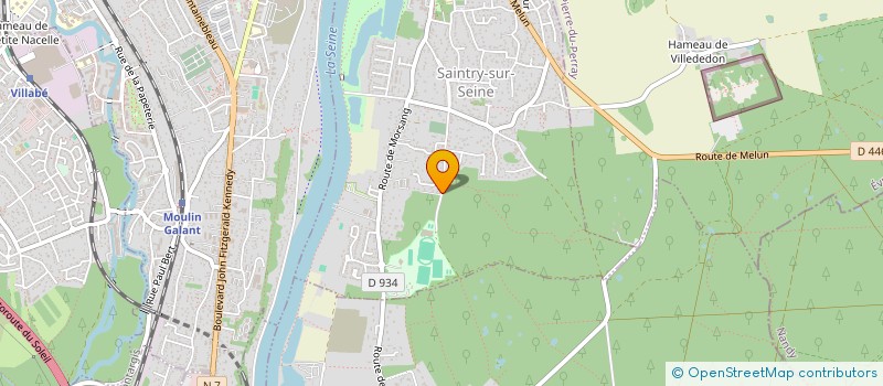 localisation de l'entreprise MONSIEUR ANDRE GUEGAN à SAINTRY-SUR-SEINE
