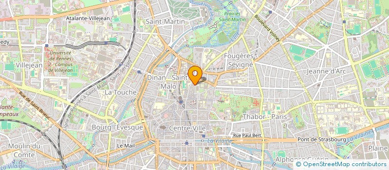 localisation de l'entreprise MONSIEUR ANDRE GUEGUEN à RENNES