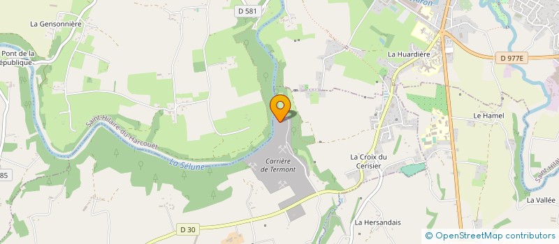 localisation de l'entreprise MONSIEUR ANDRE GUEPRATTE à SAINT-HILAIRE-DU-HARCOUET