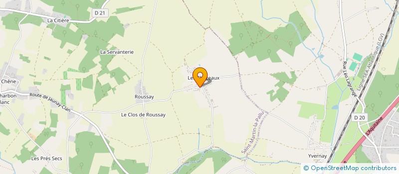 localisation de l'entreprise MONSIEUR ANDRE GUERIN à JAUNAY-MARIGNY