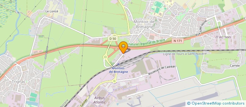 localisation de l'entreprise MONSIEUR ANDRE GUERROIS à MONTOIR-DE-BRETAGNE