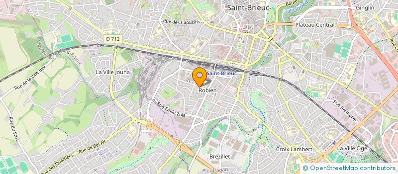 localisation de l'entreprise MONSIEUR ANDRE GUEUNIER à SAINT-BRIEUC