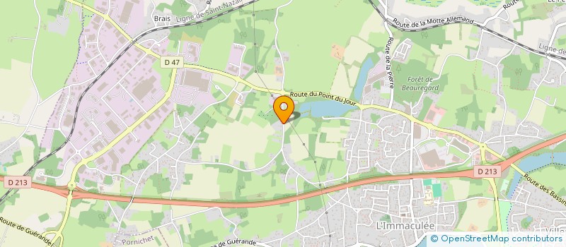 localisation de l'entreprise MONSIEUR ANDRE GUIHENEUF  SAINT-NAZAIRE