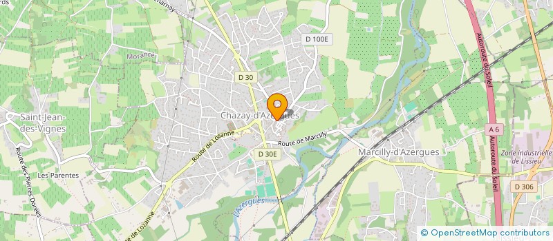 localisation de l'entreprise MONSIEUR ANDRE GUILLARD à LES CHERES