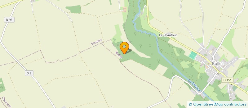 localisation de l'entreprise MONSIEUR ANDRE GUILLAUMIN  LE MESNIL-SUR-BULLES