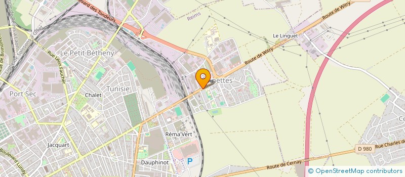 localisation de l'entreprise MONSIEUR ANDRE GUILLEMIN à REIMS