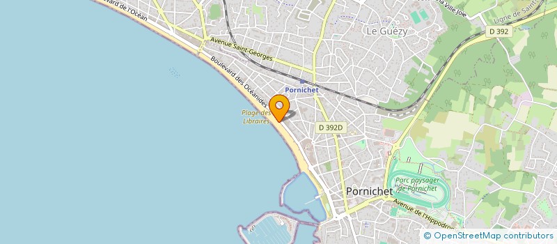 localisation de l'entreprise MONSIEUR ANDRE GUILLOTIN  PORNICHET