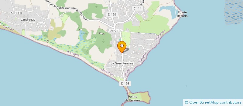 localisation de l'entreprise MONSIEUR ANDRE GUIRADO à SARZEAU