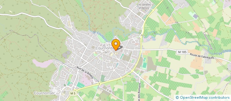 localisation de l'entreprise MONSIEUR ANDRE GUIZARD à COURNONTERRAL