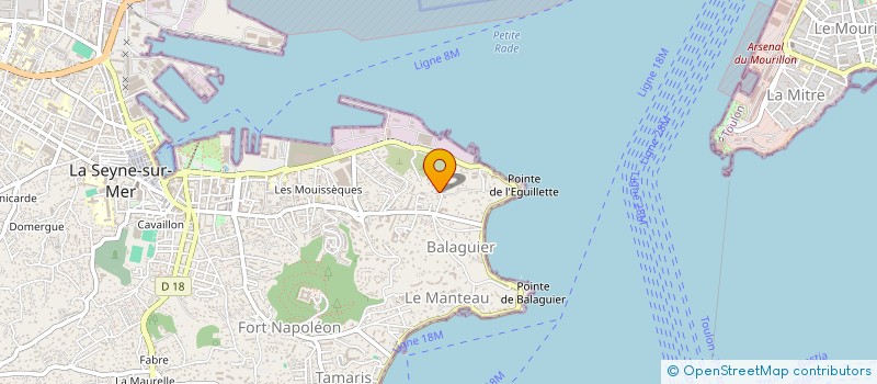 localisation de l'entreprise MONSIEUR ANDRE GUTTIEREZ à LA SEYNE-SUR-MER
