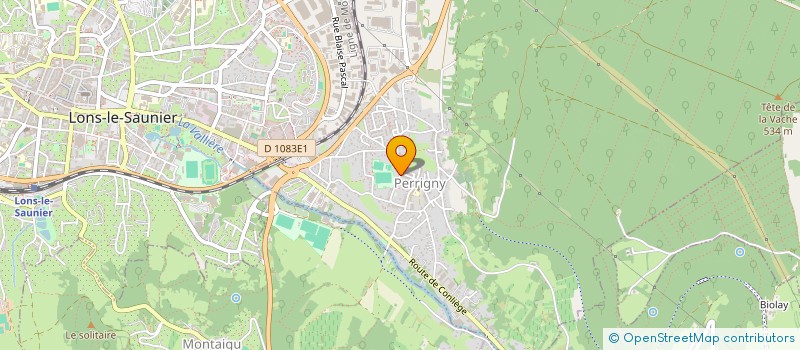 localisation de l'entreprise MONSIEUR ANDRE GUYON  PERRIGNY