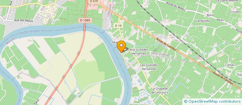 localisation de l'entreprise MONSIEUR ANDRE HAAG  SAINT-SULPICE-DE-FALEYRENS