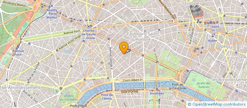 localisation de l'entreprise MONSIEUR ANDRE HAAS à PARIS