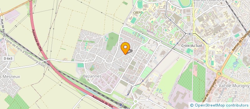 localisation de l'entreprise MONSIEUR ANDRE HABERT  BEZANNES