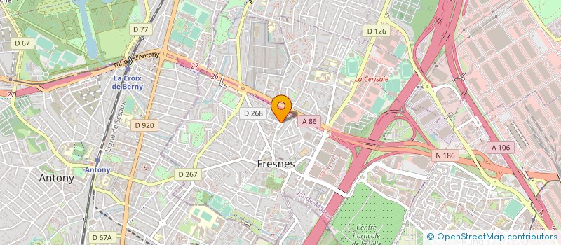 localisation de l'entreprise MONSIEUR ANDRE HALIMI  FRESNES