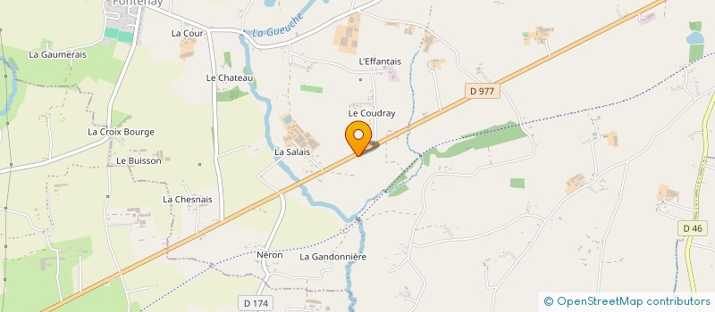 localisation de l'entreprise MONSIEUR ANDRE HAMON  MORTAIN-BOCAGE