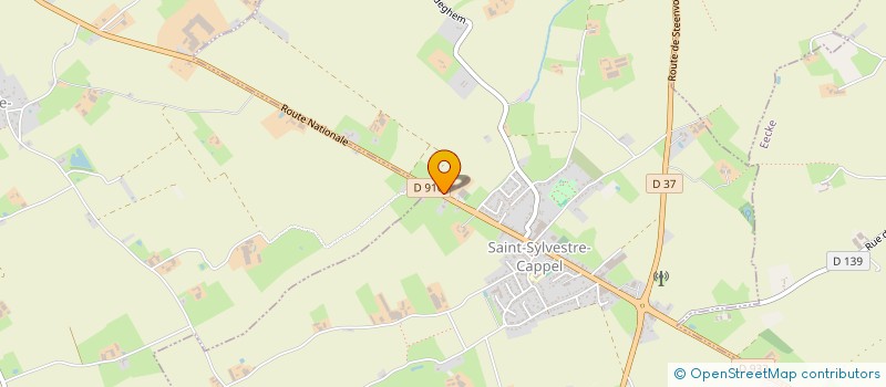 localisation de l'entreprise MONSIEUR ANDRE HAMON  SAINT-SYLVESTRE-CAPPEL