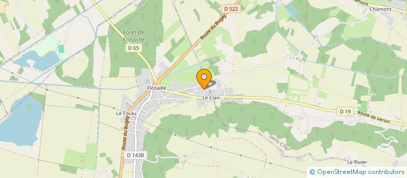 localisation de l'entreprise MONSIEUR ANDRE HARO  SAINT-SAVIN