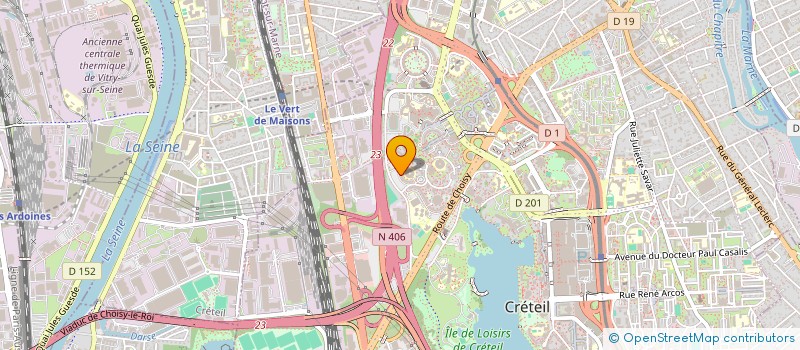 localisation de l'entreprise MONSIEUR ANDRE HARPON  CRETEIL