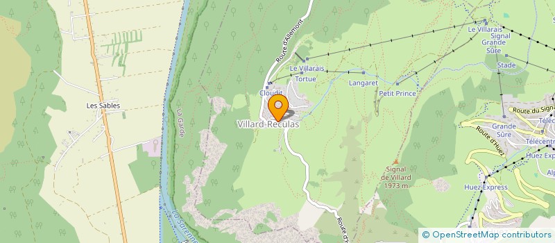 localisation de l'entreprise MONSIEUR ANDRE HARREAU  VILLARD-RECULAS