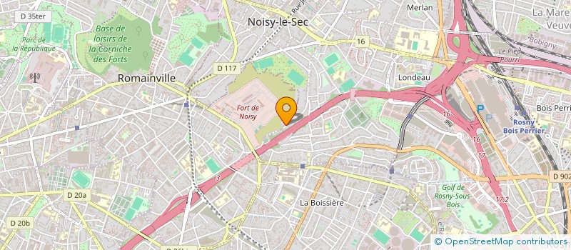 localisation de l'entreprise MONSIEUR ANDRE HASSINE à NOISY-LE-SEC