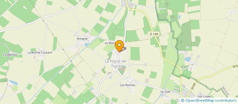 localisation de l'entreprise MONSIEUR ANDRE HAUDEBOURG à LYS-HAUT-LAYON