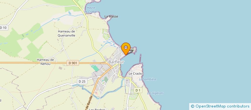 localisation de l'entreprise MONSIEUR ANDRE HAUTEMANIERE à BARFLEUR