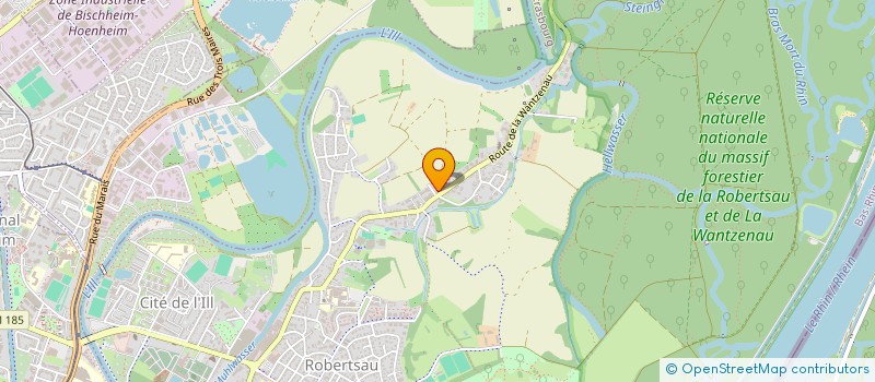 localisation de l'entreprise MONSIEUR ANDRE HEISSAT  STRASBOURG