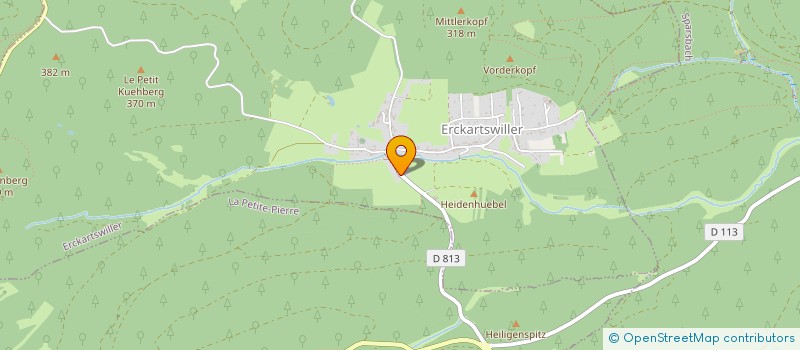 localisation de l'entreprise MONSIEUR ANDRE HEKPAZO  FROHMUHL