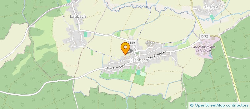 localisation de l'entreprise MONSIEUR ANDRE HELMER  ESCHBACH