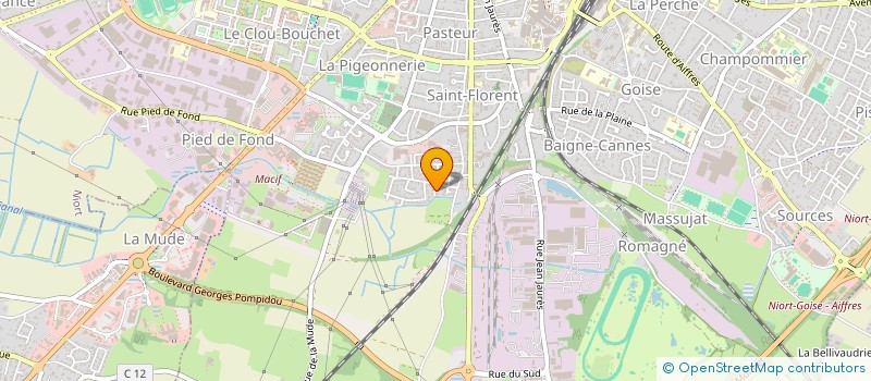 localisation de l'entreprise MONSIEUR ANDRE HENNIG à NIORT