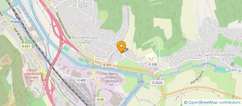 localisation de l'entreprise MONSIEUR ANDRE HERESBACH à LAY-SAINT-CHRISTOPHE